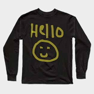 Hello Long Sleeve T-Shirt